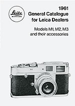 Leica General Catalogue for 1961 